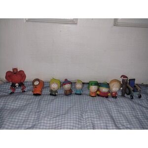 South Park Figurines Set of Ten 2004 Comedy Central